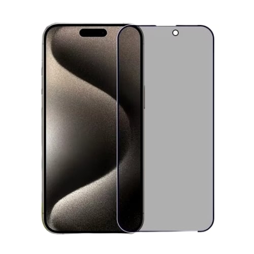 Privacidad 9D Iphone 15 Pro - Cristal templado Anti-espía