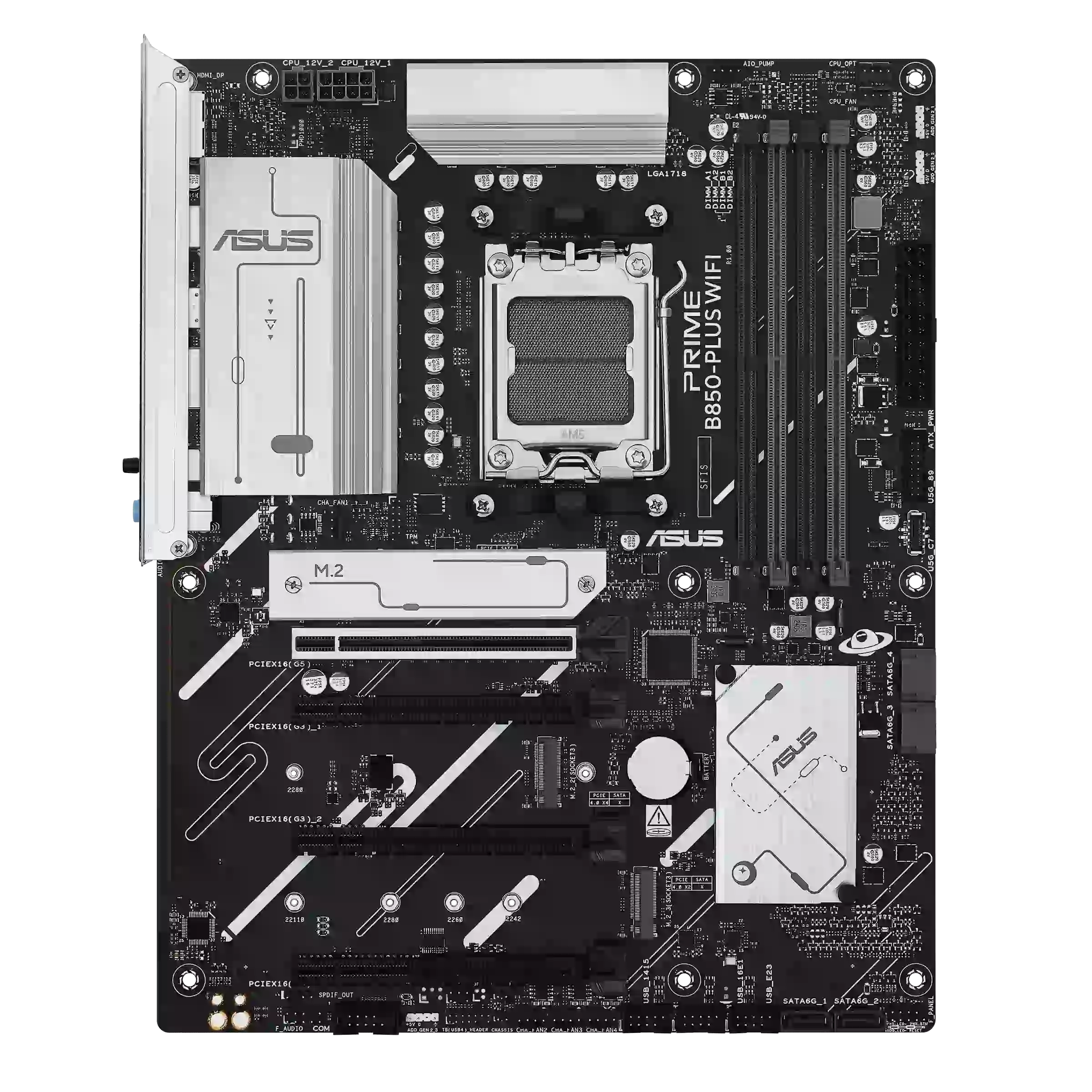 ASUS PRIME B850-PLUS WIFI ATX AM5 DDR5 3xM.2 PCIe 5.0 WiFi 7 - Image 2