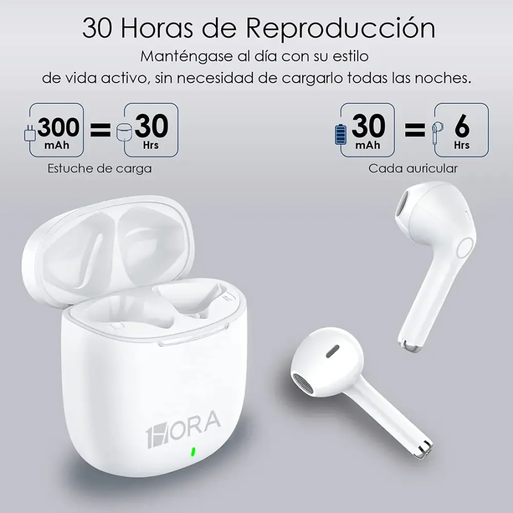 Audífonos Bluetooth AUT201 1HORA - Image 2