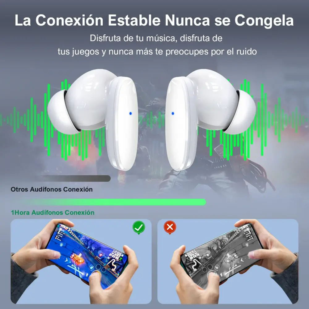 Audífonos Bluetooth AUT205 1HORA - Image 3