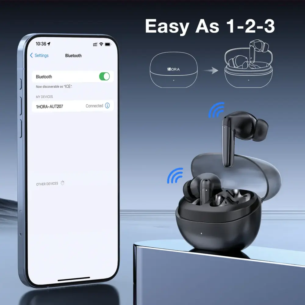 AUDIFONOS BLUETOOTH AUT207 1HORA - Image 5