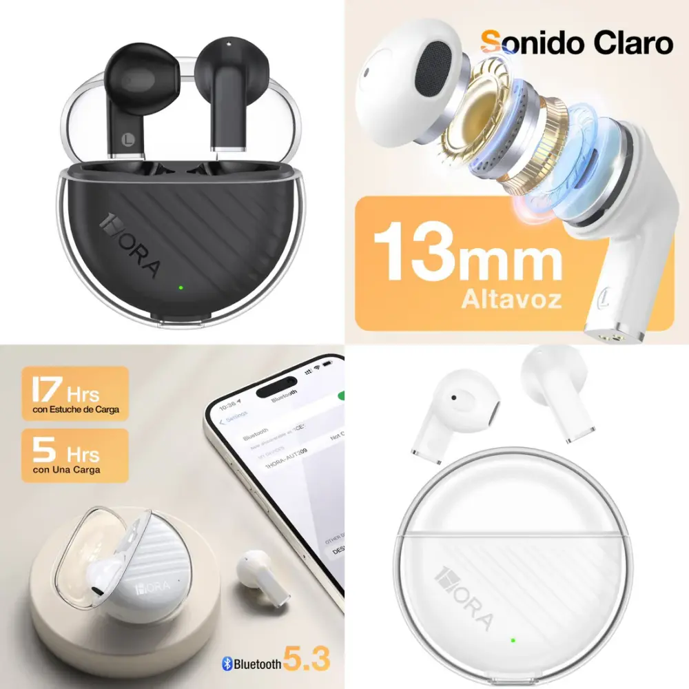Audifono Bluetooth V5.3 Mini AUT209 1HORA - Image 3