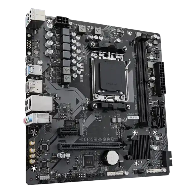 Gigabyte B650M H Micro-ATX AM5 DDR5 2xM.2 PCIe 4.0 - Image 3