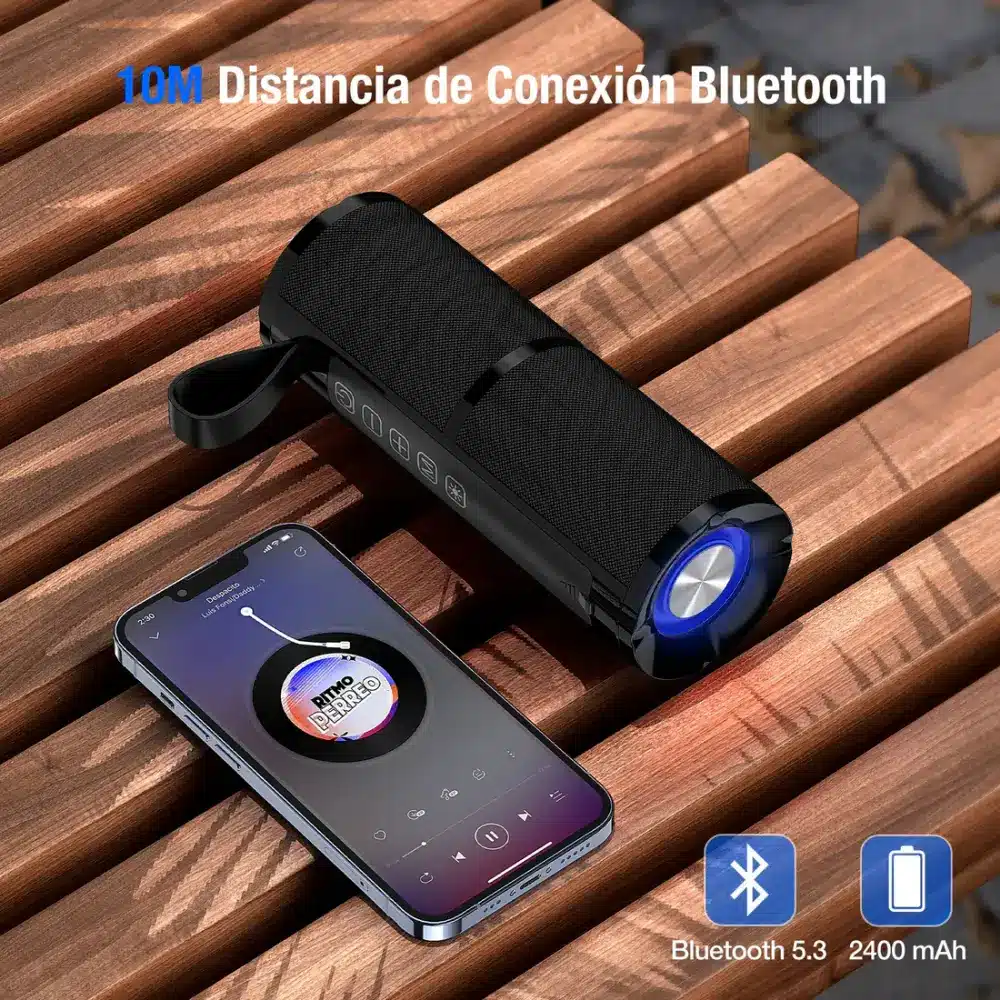 Bocina bluetooth Portátil BOC060 1HORA - Image 3