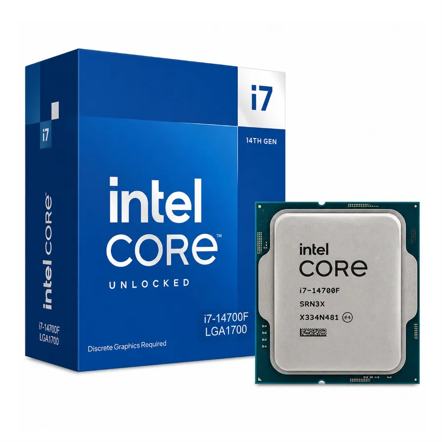 Intel Core i7-14700F LGA1700 5.4GHz 20 Núcleos