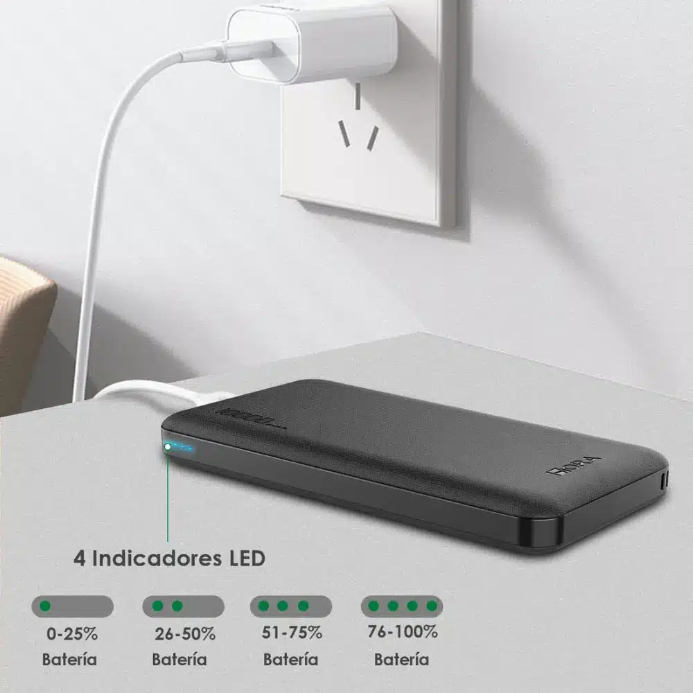 Power bank 10,000mAh 2.1A - GAR094 1HORA - Image 5