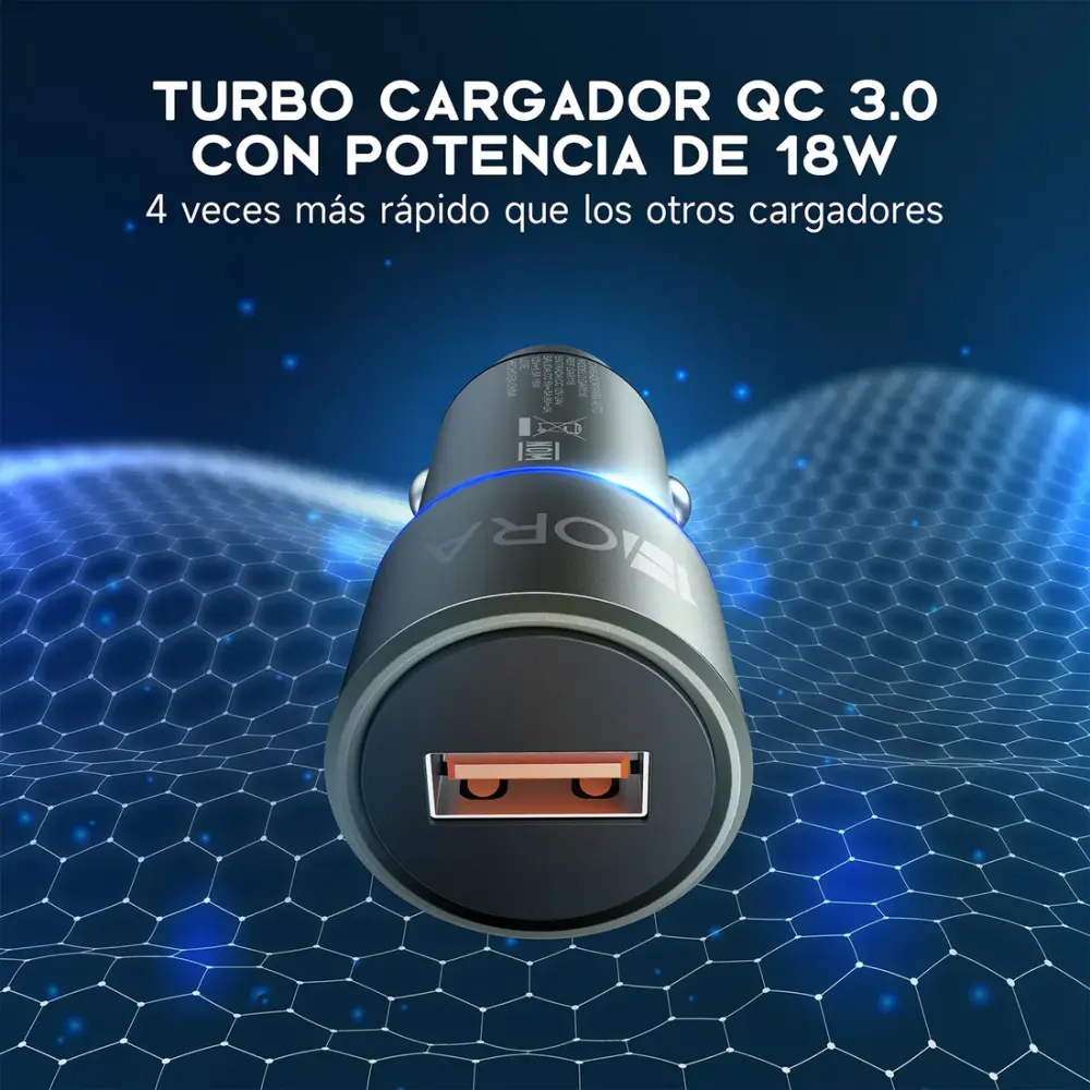 Cargador para auto 3A - GAR116 1HORA - Image 2