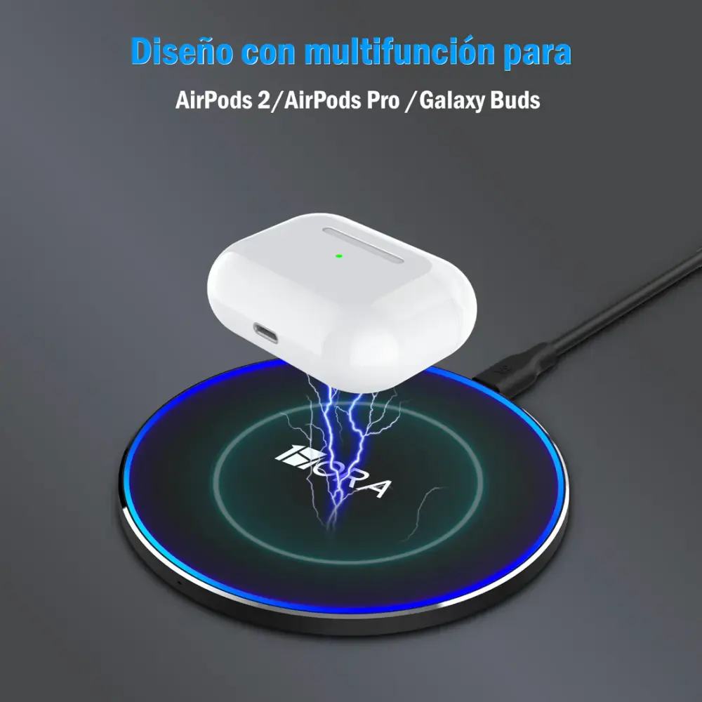 Cargador inalámbrico carga Rápida 10W - GAR151 1HORA - Image 3
