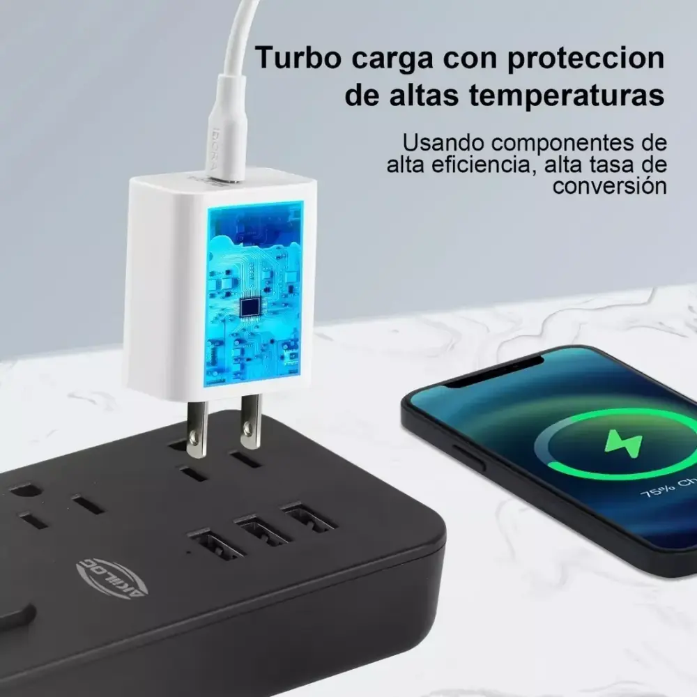 Turbo cargador PD tipo C 20W - GAR152 1HORA - Image 3