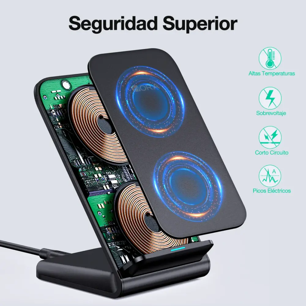 Cargador inalámbrico 15W - GAR157 1HORA - Image 3