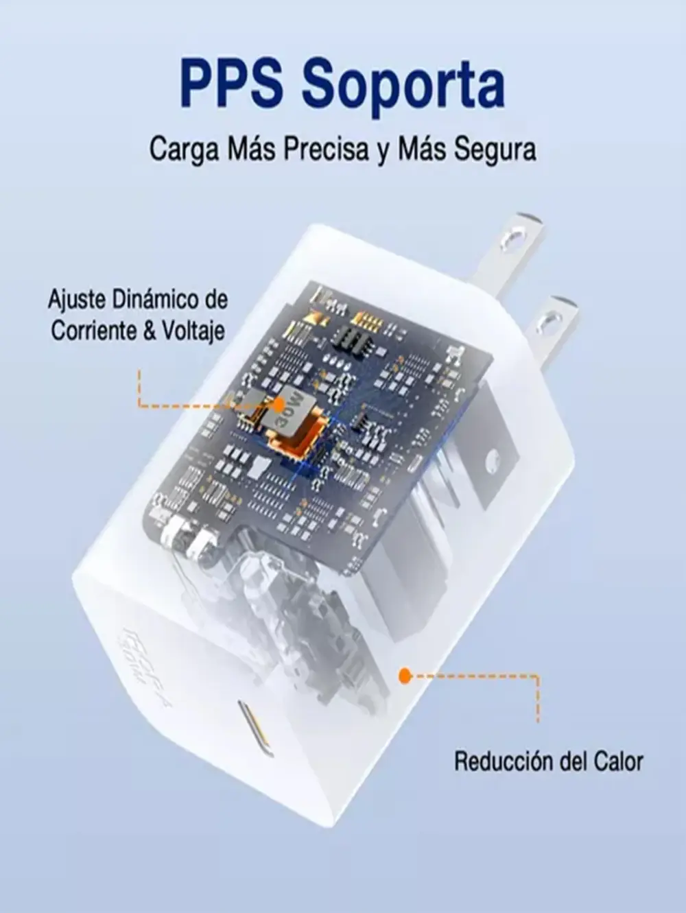 Cargador Tipo C 30w Carga Rápida GAR164 1HORA - Image 2