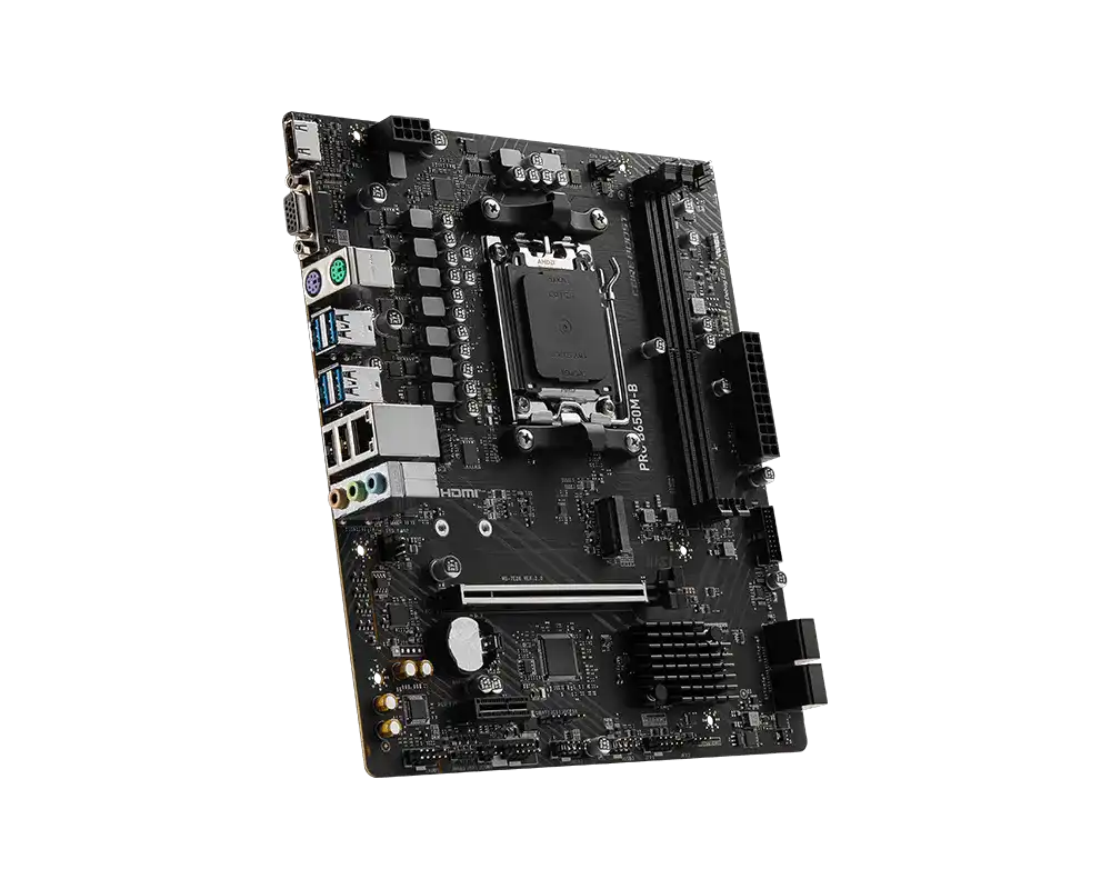 MSI PRO B650M-B Micro-ATX AM5 DDR5 2xM.2 PCIe 4.0 - Image 3