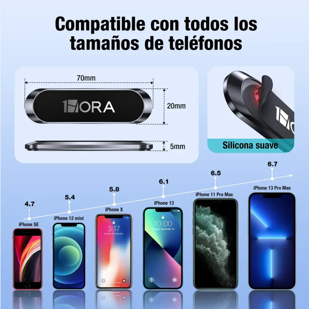Soporte celular auto magnético - PJ097 1HORA - Image 3
