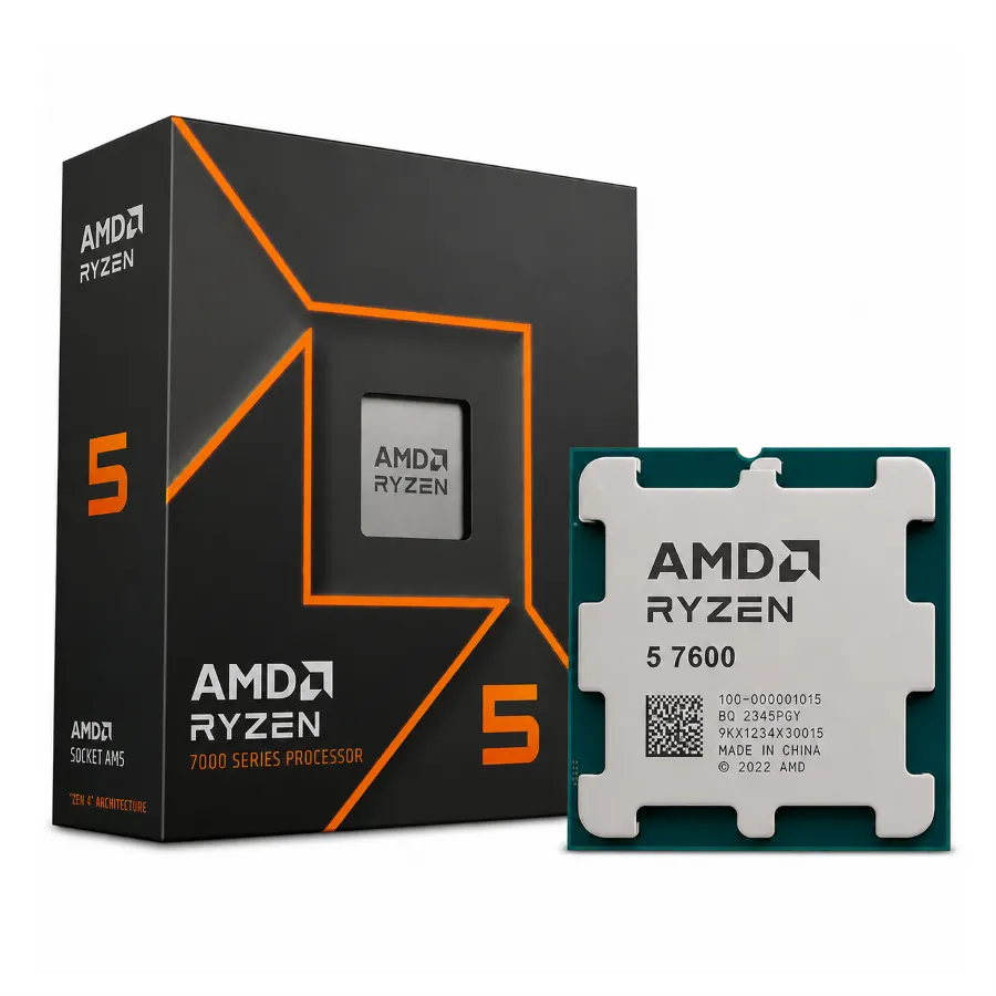 AMD Ryzen 5 7600 AM5 5.1GHz 6 Núcleos