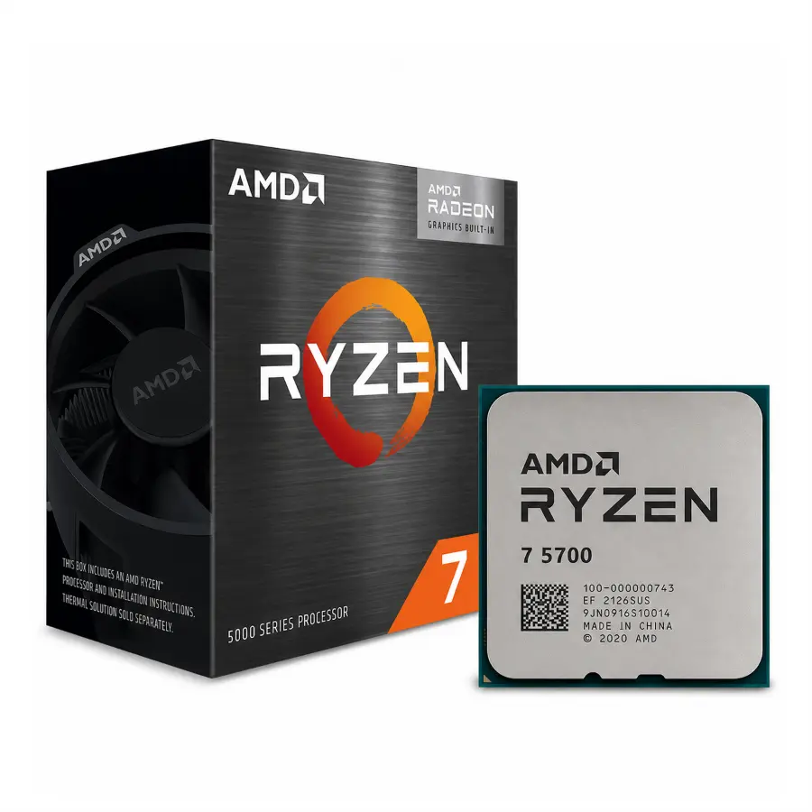 AMD Ryzen 7 5700 AM4 4.6GHz 8 Núcleos