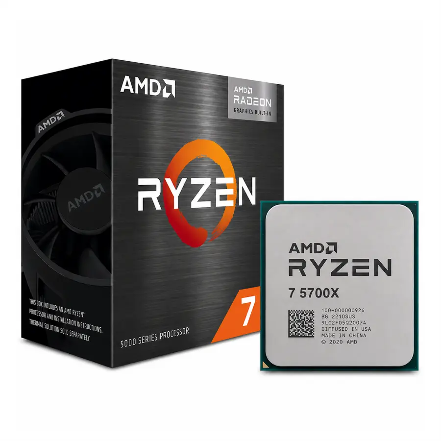AMD Ryzen 7 5700X AM4 4.6GHz 8 Núcleos