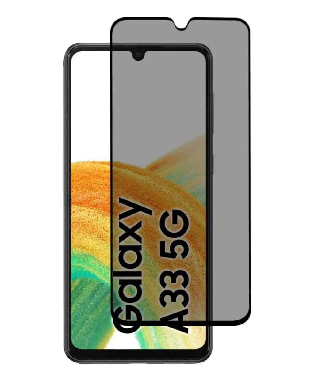 Privacidad 9D Samsung A33 - Cristal templado Anti-espía