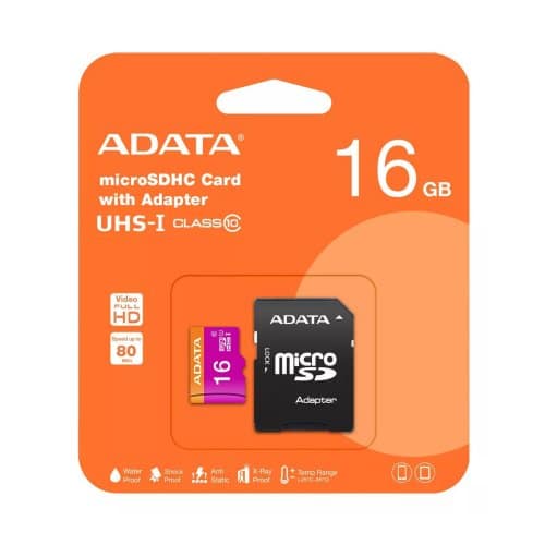 MicroSD 16GB ADATA Clase 10