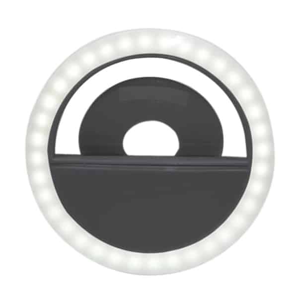 Mini aro de luz portatil recargable (LED)