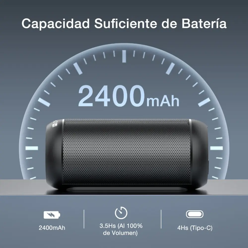 Bocinas Portatil Bluetooth boc242 1HORA - Image 4