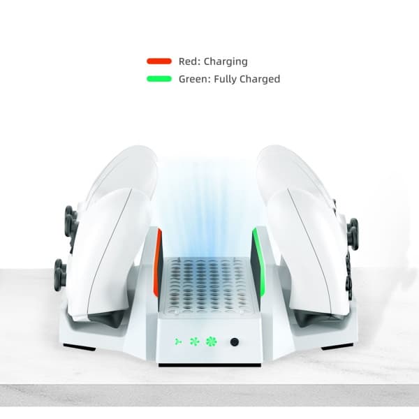 Enfriador con cargador doble para consola Xbox Series S (Multifuncional) - Image 4