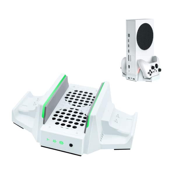 Enfriador con cargador doble para consola Xbox Series S (Multifuncional) - Image 3