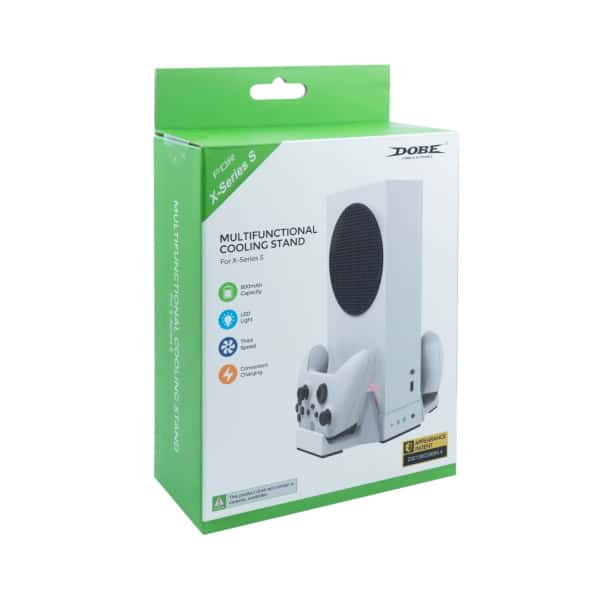Enfriador con cargador doble para consola Xbox Series S (Multifuncional) - Image 2