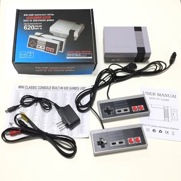 Mini Consola clásica - Para Dos Jugadores con 620 juegos - Image 2