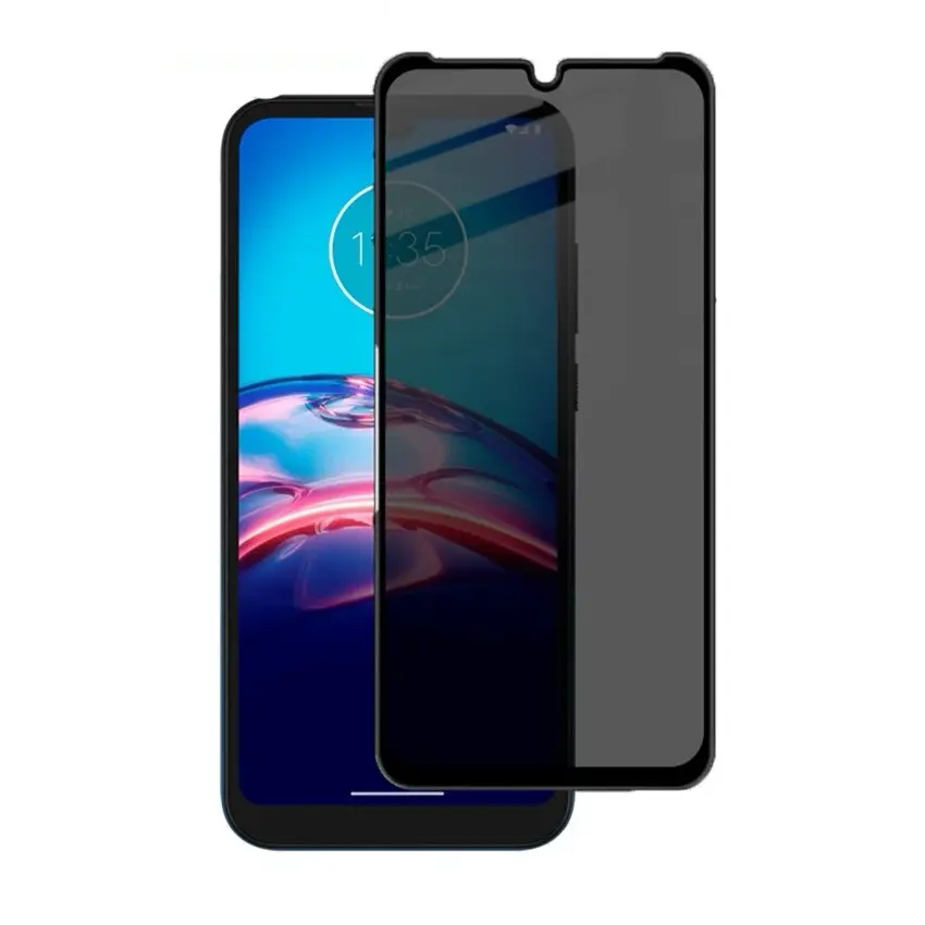 Privacidad 9D Moto E6s/ E6 Plus - Cristal templado Anti-espía