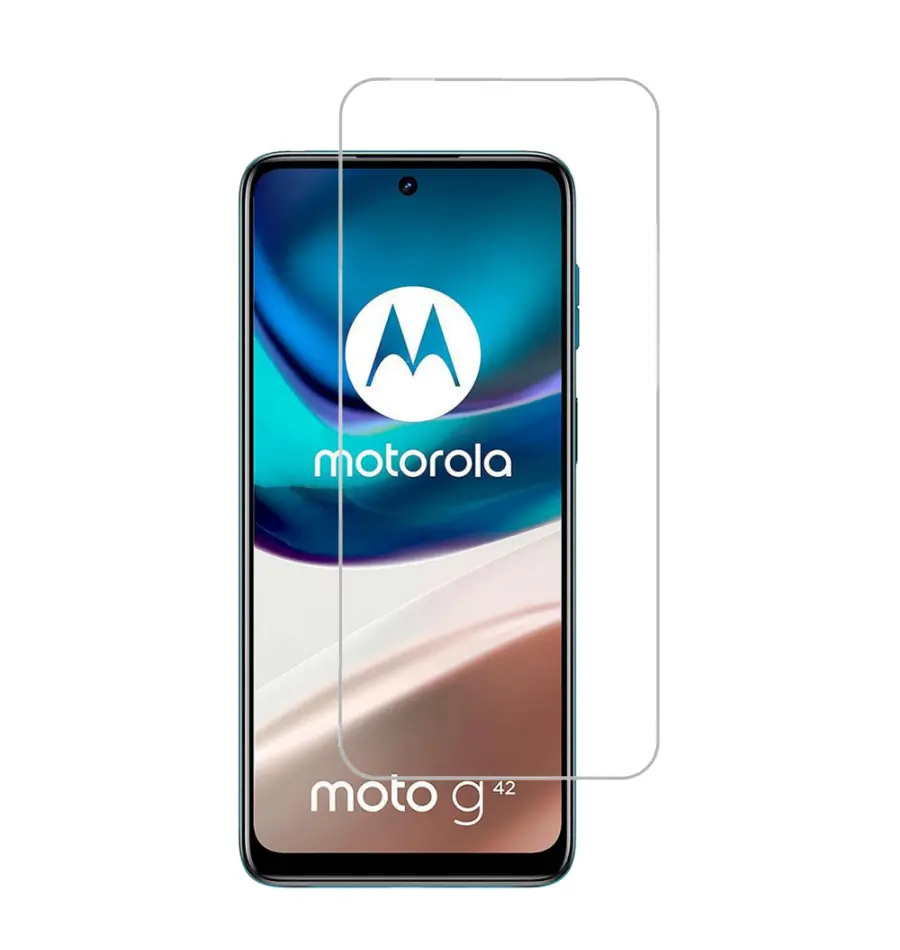 Mica Moto G42 - Protector de pantalla cristal templado 2.5D 9H