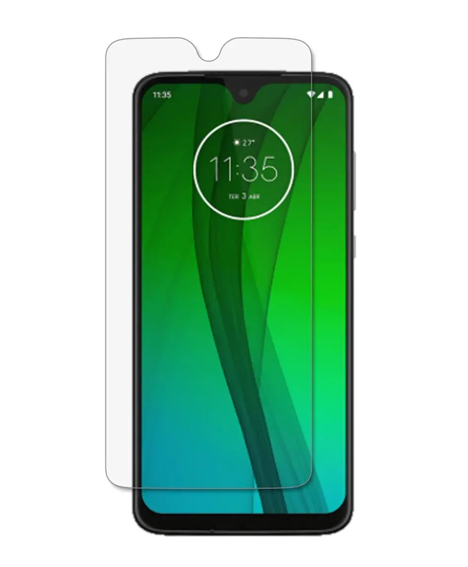Mica Moto G7 Plus - Protector de pantalla cristal templado 2.5D 9H