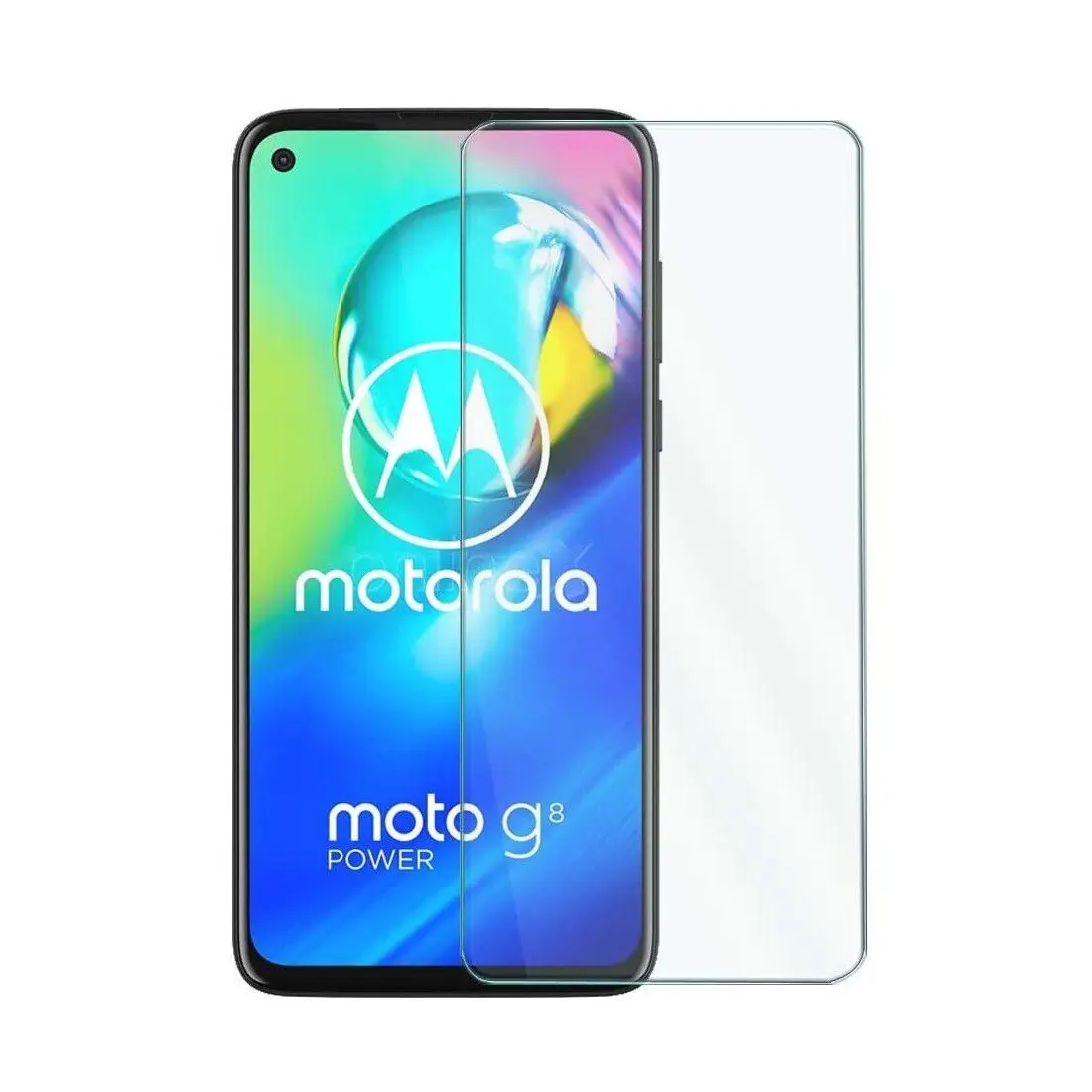 Mica Moto G8 2020 - Protector de pantalla cristal templado 2.5D 9H