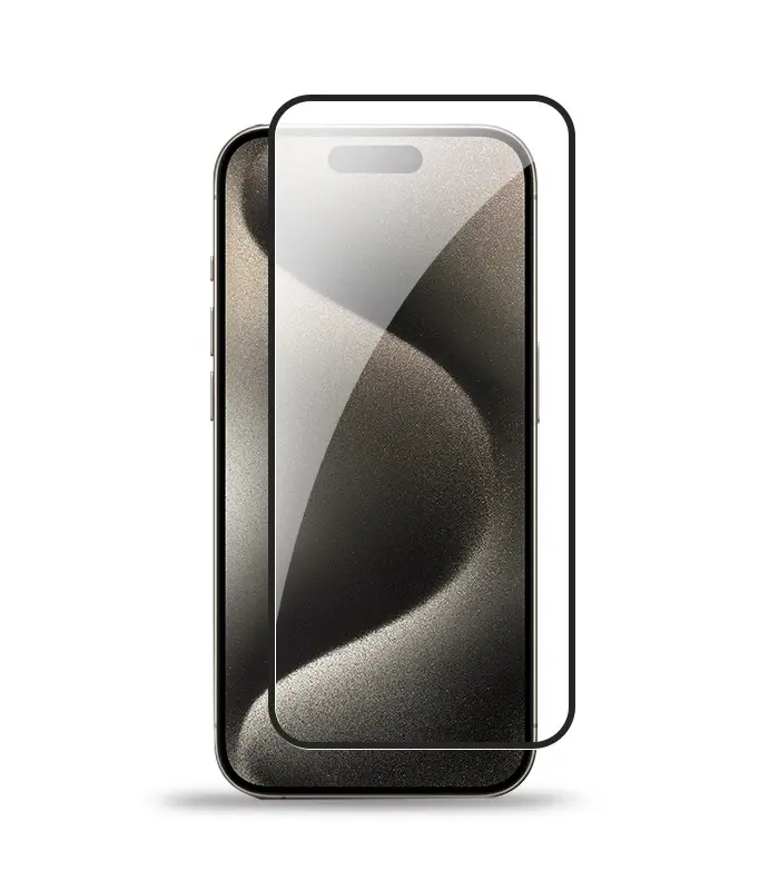 Mica 9D Iphone 15 Pro - Protector de pantalla cristal templado ultra HD