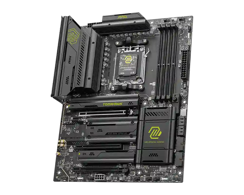 MSI MAG X870E TOMAHAWK WIFI ATX AM5 DDR5 PCIe 5.0 WiFi 7 - Image 2
