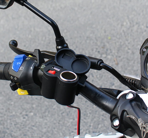Cargador Base Usb Motocicleta Impermeable - Image 2