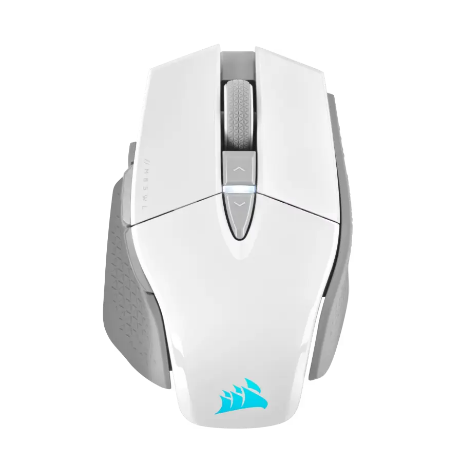 Mouse Corsair M65 RGB Ultra Wireless Tunable FPS Gaming (color blanco)