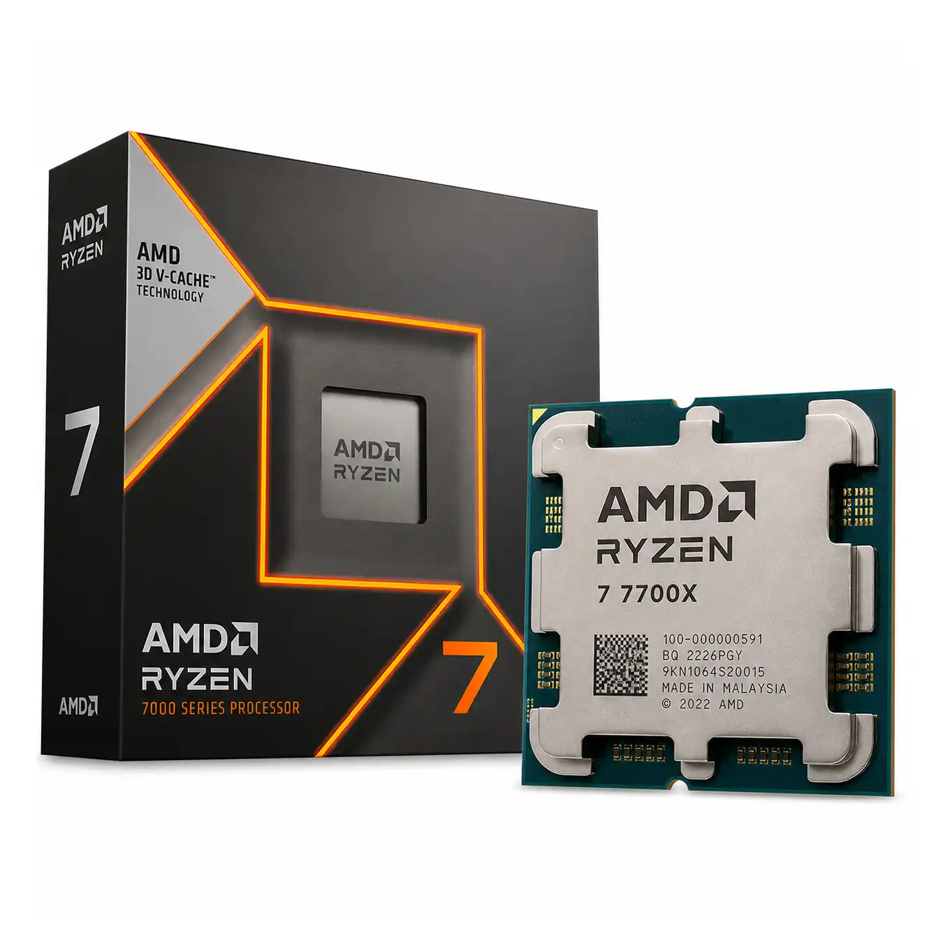 AMD Ryzen 7 7700X AM5 5.4GHz 8 Núcleos