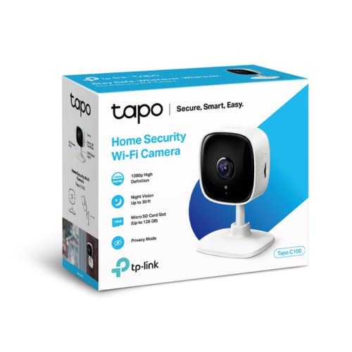 CAMARA TPLINK C100 PARA HOGAR PANORAMICA 1080P HD